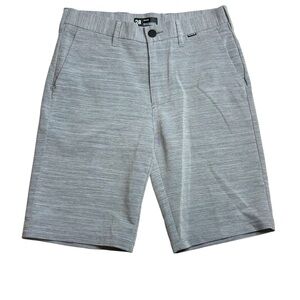 Hurley Men's Gray Shorts Size 28 Excellent preowned condition 10”‎